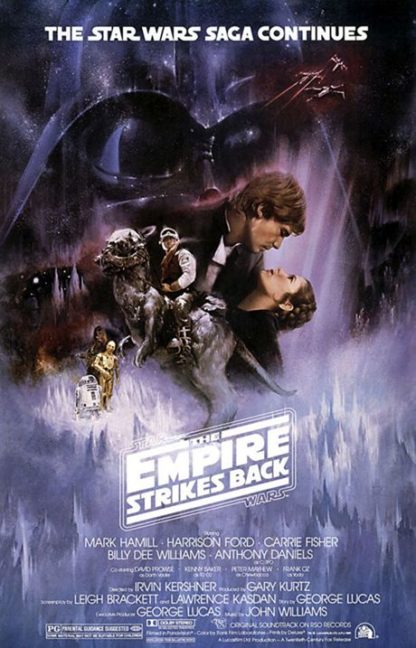 STAR WARS V LEMPIRE CONTRE ATTAQUE Affiche de cinéma originale