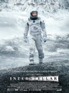 INTERSTELLAR – Affiche de cinéma originale – Approximativement 40X60