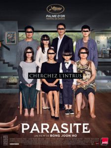 PARASITE – Affiche de cinéma originale – Approximativement 120×160