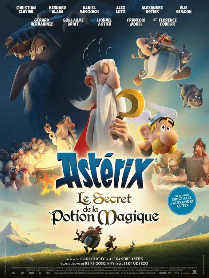 ASTERIX ET LE SECRET DE LA POTION MAGIQUE - Affiche de cinéma originale - Approximativement 120x160