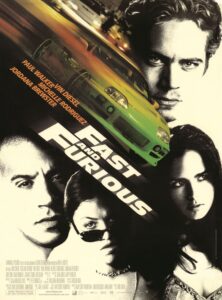 FAST AND FURIOUS – Affiche de cinéma originale – Approximativement 40×60