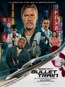 BULLET TRAIN – Affiche de cinéma originale – Approximativement 120×160