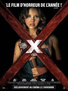 X – Affiche de cinéma originale – Approximativement 120×160