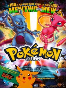 POKEMON LE FILM –  Affiche de cinéma originale – Approximativement 40X60