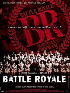BATTLE ROYALE – Affiche de cinéma originale – Approximativement 120×160