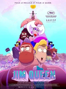 JIM QUEEN  – Affiche de cinéma originale – Approximativement 40X60