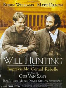 WILL HUNTING – Affiche de cinéma originale – Approximativement 120×160