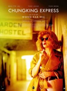 CHUNGKING EXPRESS – Affiche de cinéma originale ressortie 4K – Approximativement 120×160